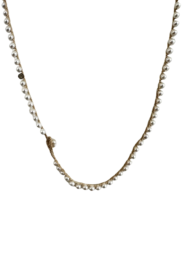 Girocollo con perle
