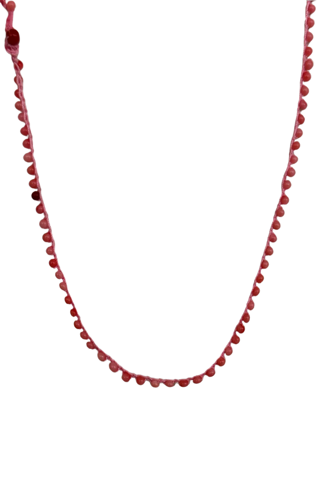 Girocollo rosa